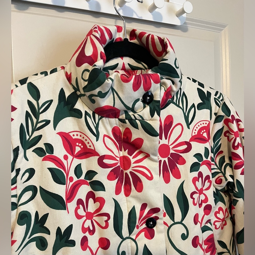 Anthropologie Floral Jacket Size XS - Picture 6 of 9
